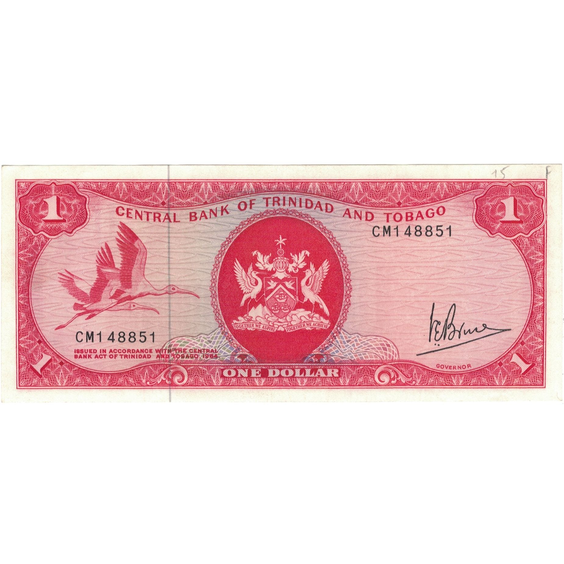 Geldschein, Trinidad and Tobago, 1 Dollar, KM:30a, UNZ-