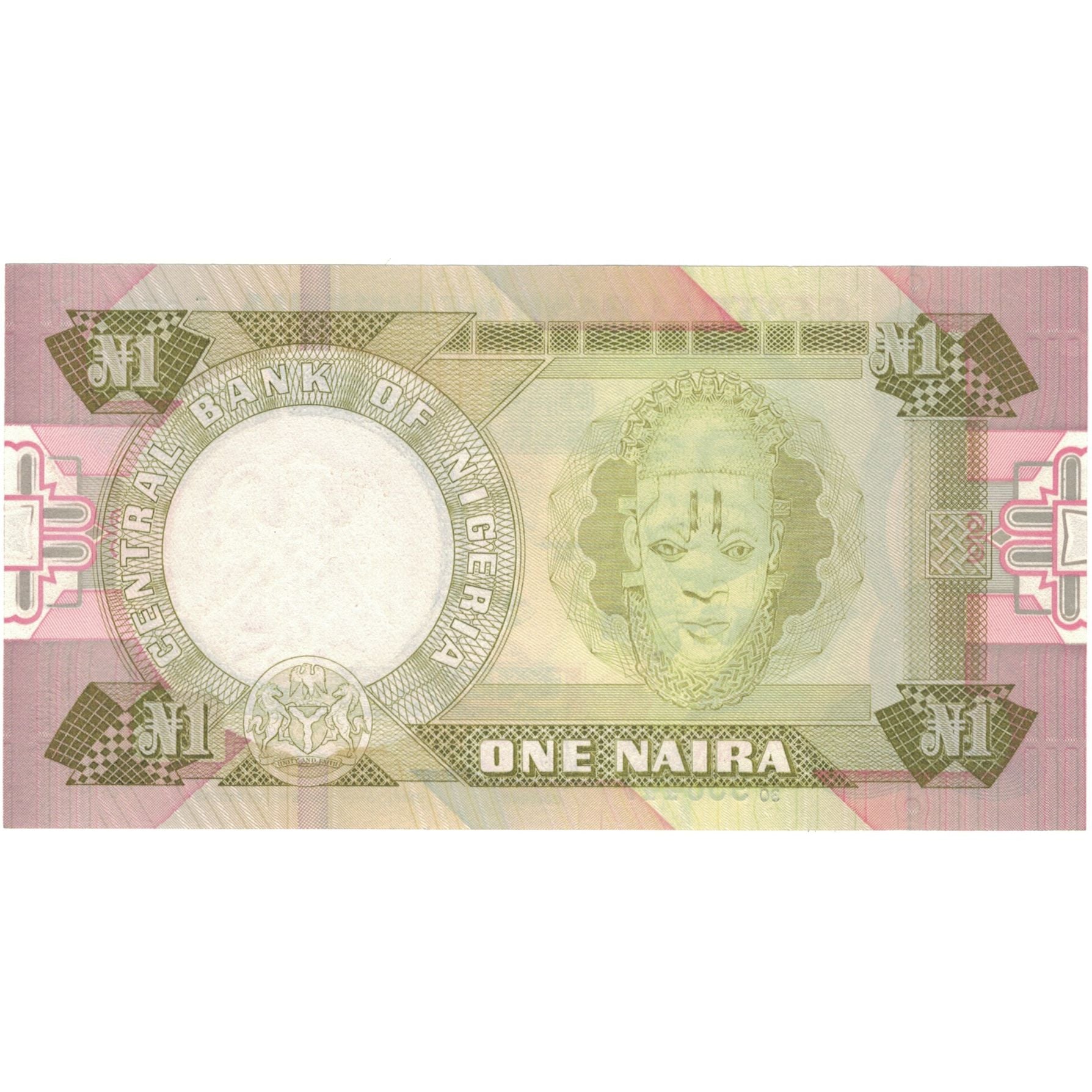 Geldschein, Nigeria, 1 Naira, KM:23a, UNZ-