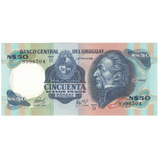 Banconote, Uruguay, 50 Nuevos Pesos, Undated (1978-87), KM:61c, FDS