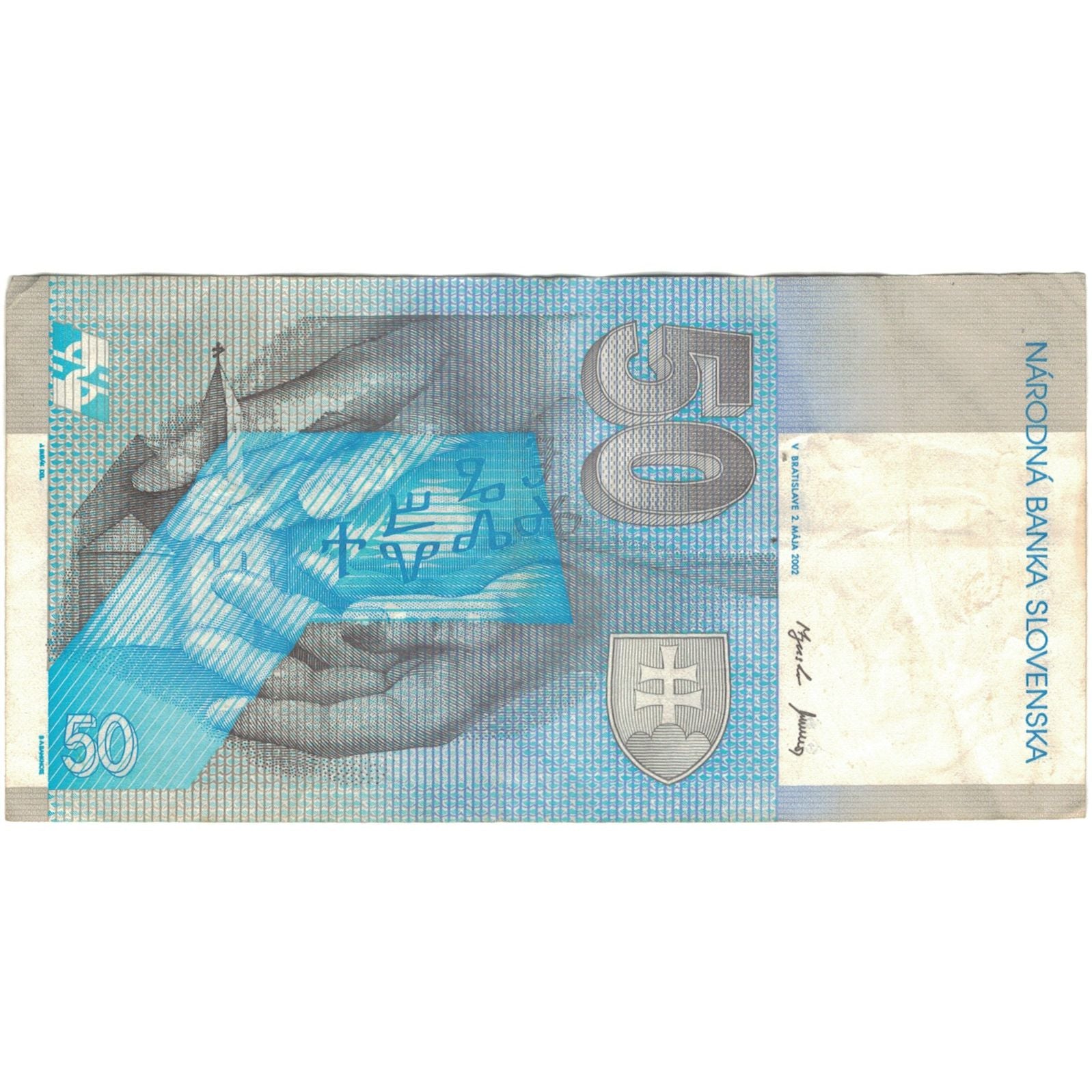 Banconote, Slovacchia, 50 Korun, 2002, 2002-05-02, KM:21d, BB