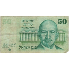 Banconote, Israele, 50 Lirot, 1973, 1973, KM:40, MB