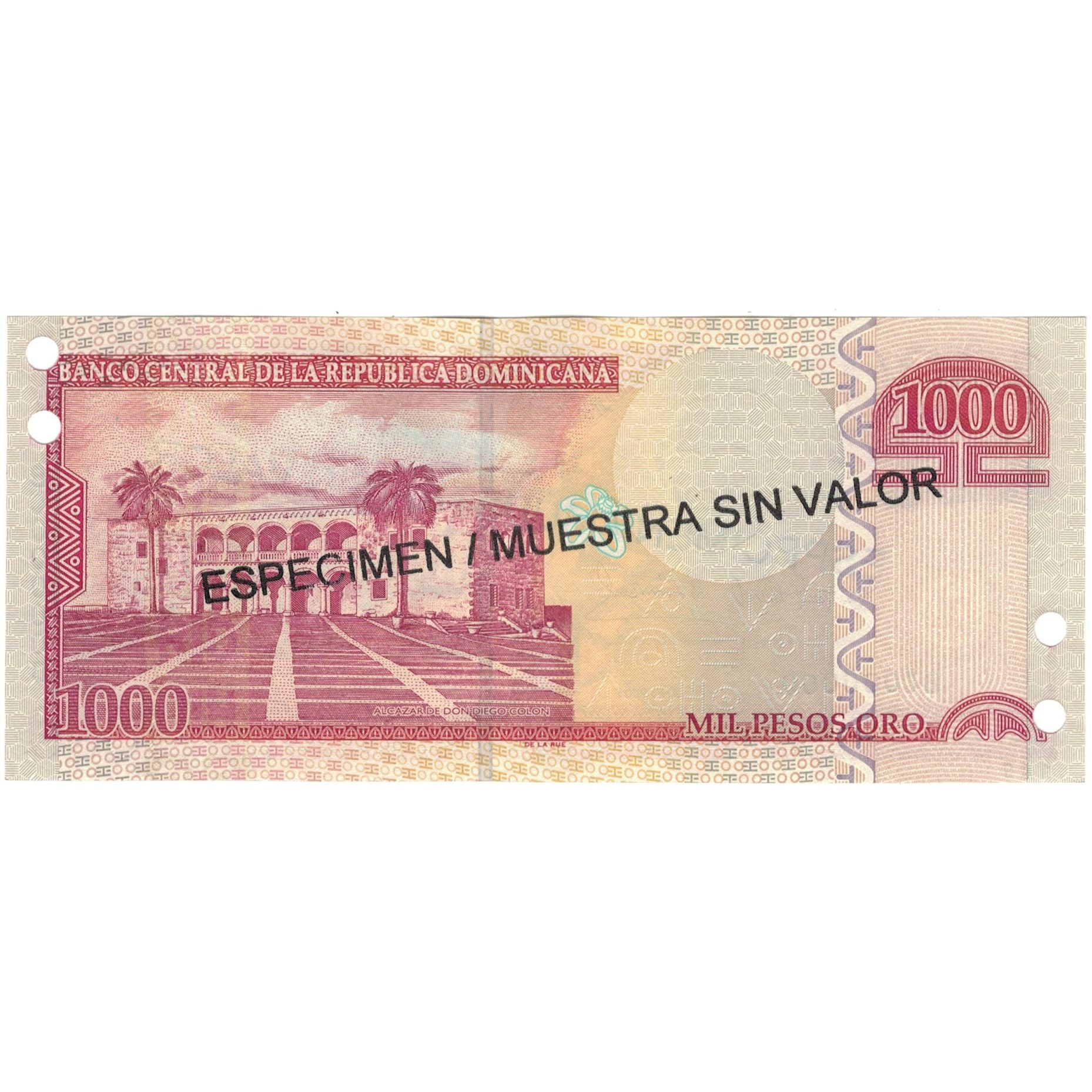 Banknote, Dominican Republic, 1000 Pesos Oro, 2004, 2004, KM:173s3, UNC(63)