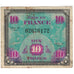 França, 10 Francs, 1944, 62676172, VF(20-25), Fayette:VF18.1, KM:116a