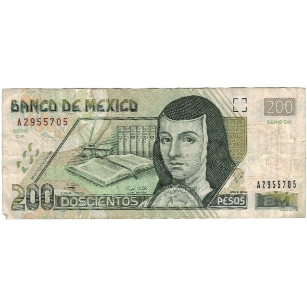 Billete, 200 Pesos, 2006, México, 2006-06-19, KM:119e, BC