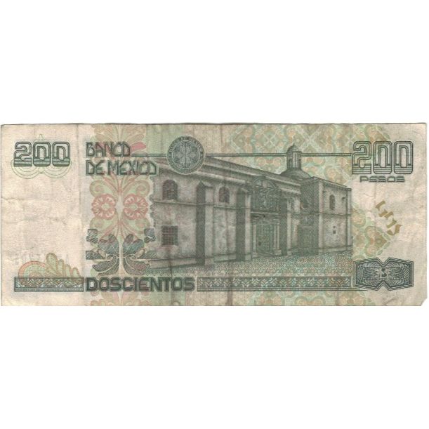 Billete, 200 Pesos, 2006, México, 2006-06-19, KM:119e, BC