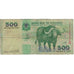 Billet, Tanzanie, 500 Shilingi, KM:35, B