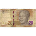 Banconote, Sudafrica, 20 Rand, Undated (2012), KM:134, BB