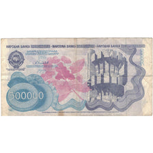 Banconote, Iugoslavia, 500,000 Dinara, 1989, 1989-08-01, KM:98a, MB