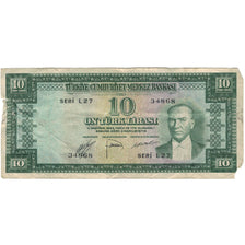 Banconote, Turchia, 10 Lira, 1930, 1930-06-11, KM:157a, D+