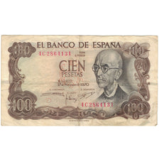 Banknote, Spain, 100 Pesetas, 1970, 1970-11-17, KM:152a, EF(40-45)