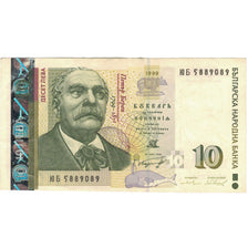Banconote, Bulgaria, 10 Leva, 1999, KM:117a, BB+