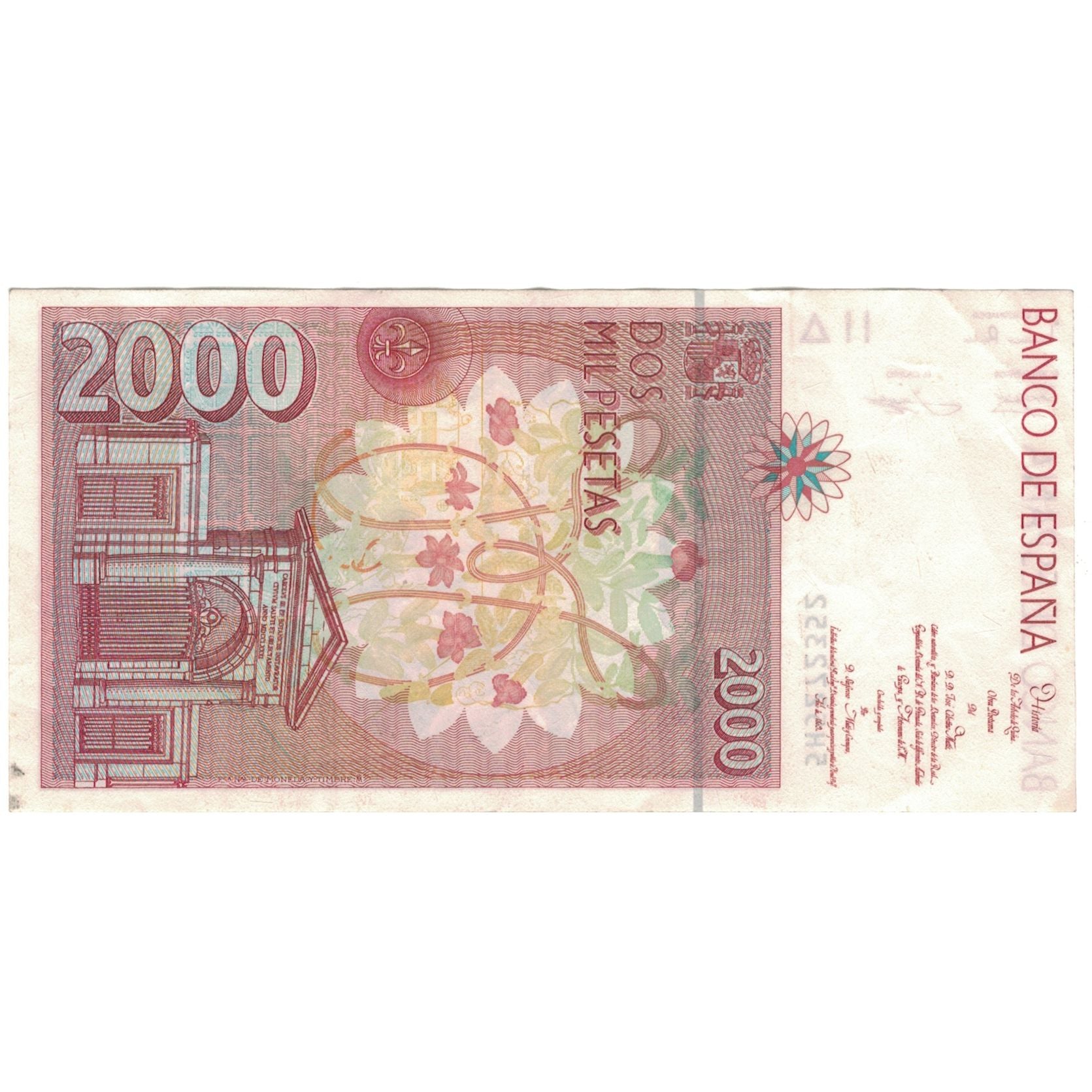 Banconote, Spagna, 2000 Pesetas, 1992, KM:162, SPL-