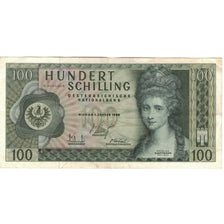 Banknote, Austria, 100 Schilling, 1969, 1969-01-02, KM:146a, VF(30-35)