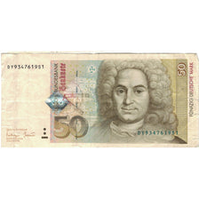 Banconote, GERMANIA - REPUBBLICA FEDERALE, 50 Deutsche Mark, 1996, 1996-01-02