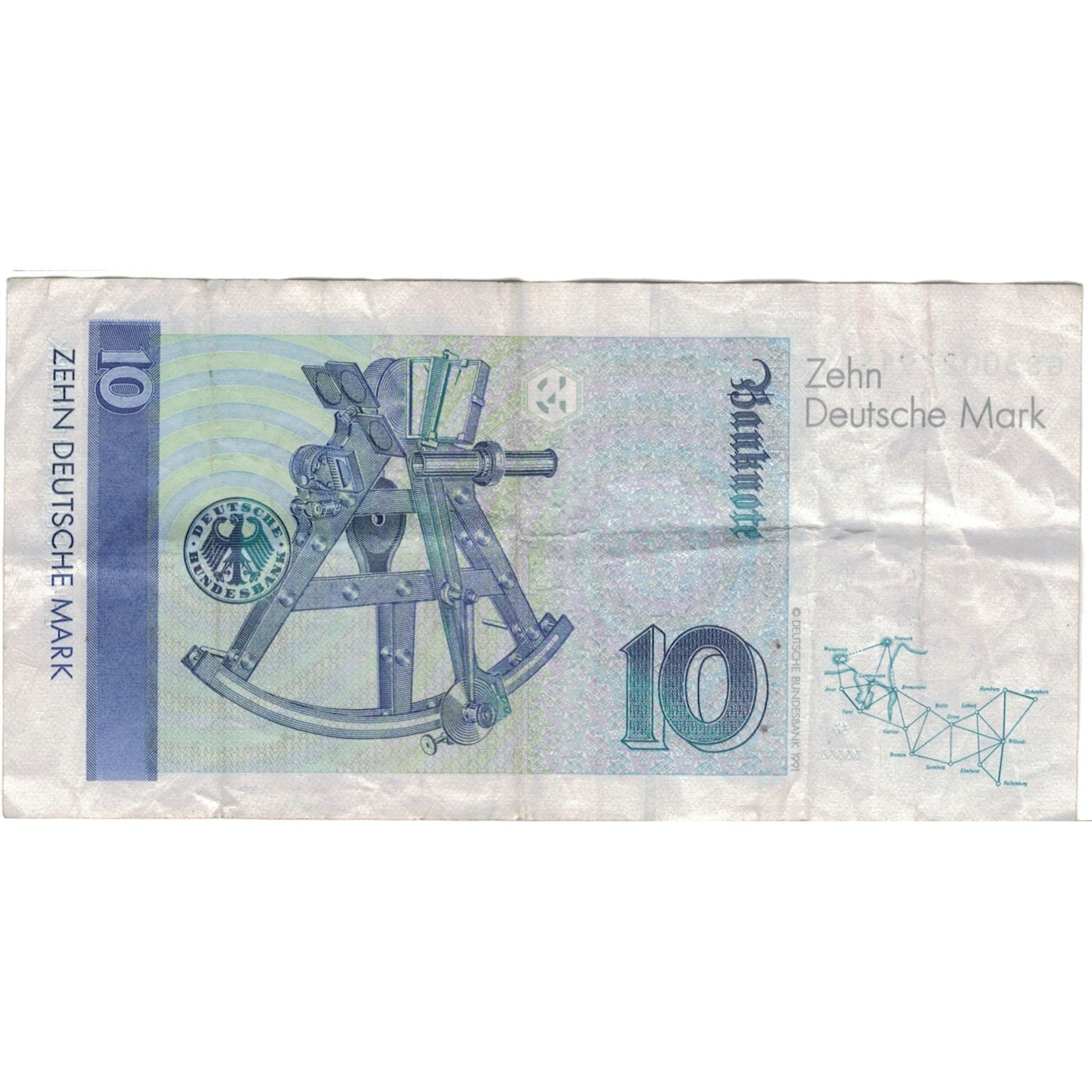 Banknote, GERMANY - FEDERAL REPUBLIC, 10 Deutsche Mark, 1999, 1999-09-01