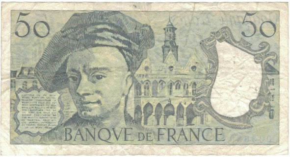 Frankreich, 50 Francs, Quentin de La Tour, 1992, H.72, S, Fayette:67.18, KM:152f