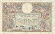 Francia, 100 Francs, Luc Olivier Merson, 1938, Y.61161, MB+, Fayette:25.32