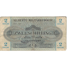 Banconote, Austria, 2 Schilling, 1944, SÉRIE 1944., KM:104b, MB