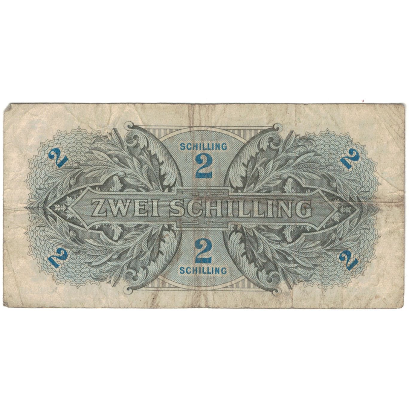 Geldschein, Österreich, 2 Schilling, 1944, SÉRIE 1944., KM:104b, S