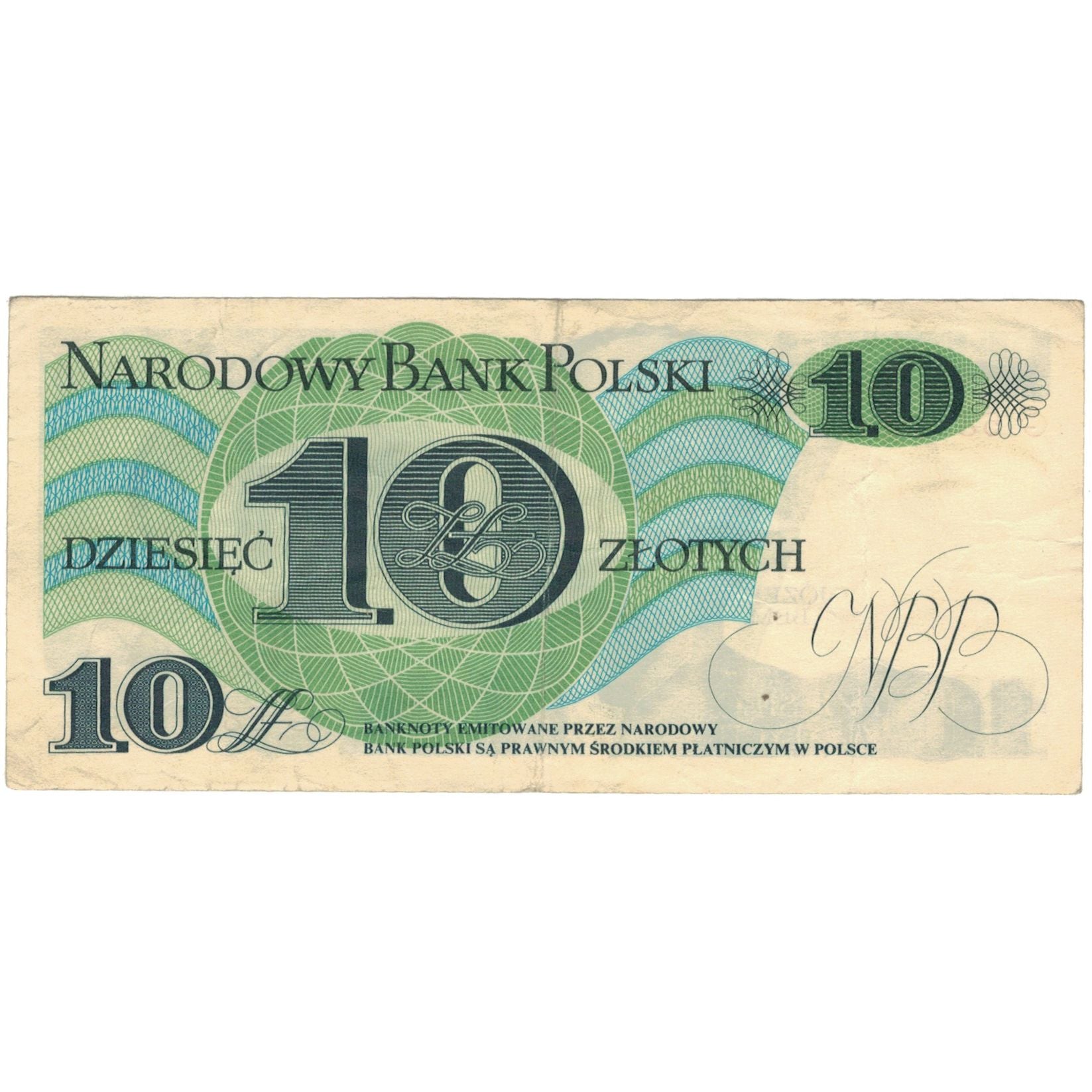Banconote, Polonia, 10 Zlotych, 1982, 1982-06-01, KM:148a, BB