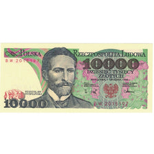Billet, Pologne, 10,000 Zlotych, 1988, 1988-12-01, KM:151b, SPL