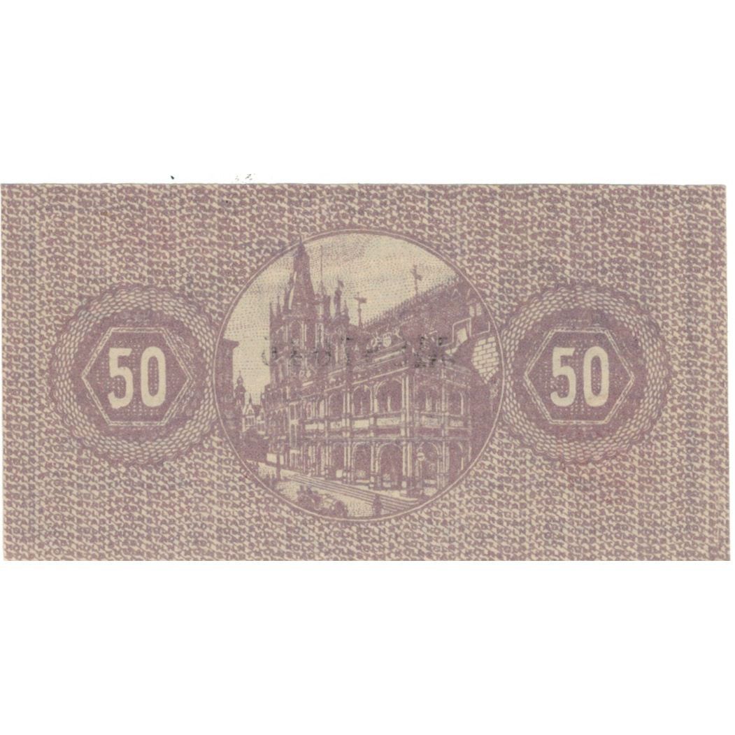 Banknote, Germany, Köln Stadt, 50 Pfennig, Batiment, 1920, 1920-05-01, UNC(63)