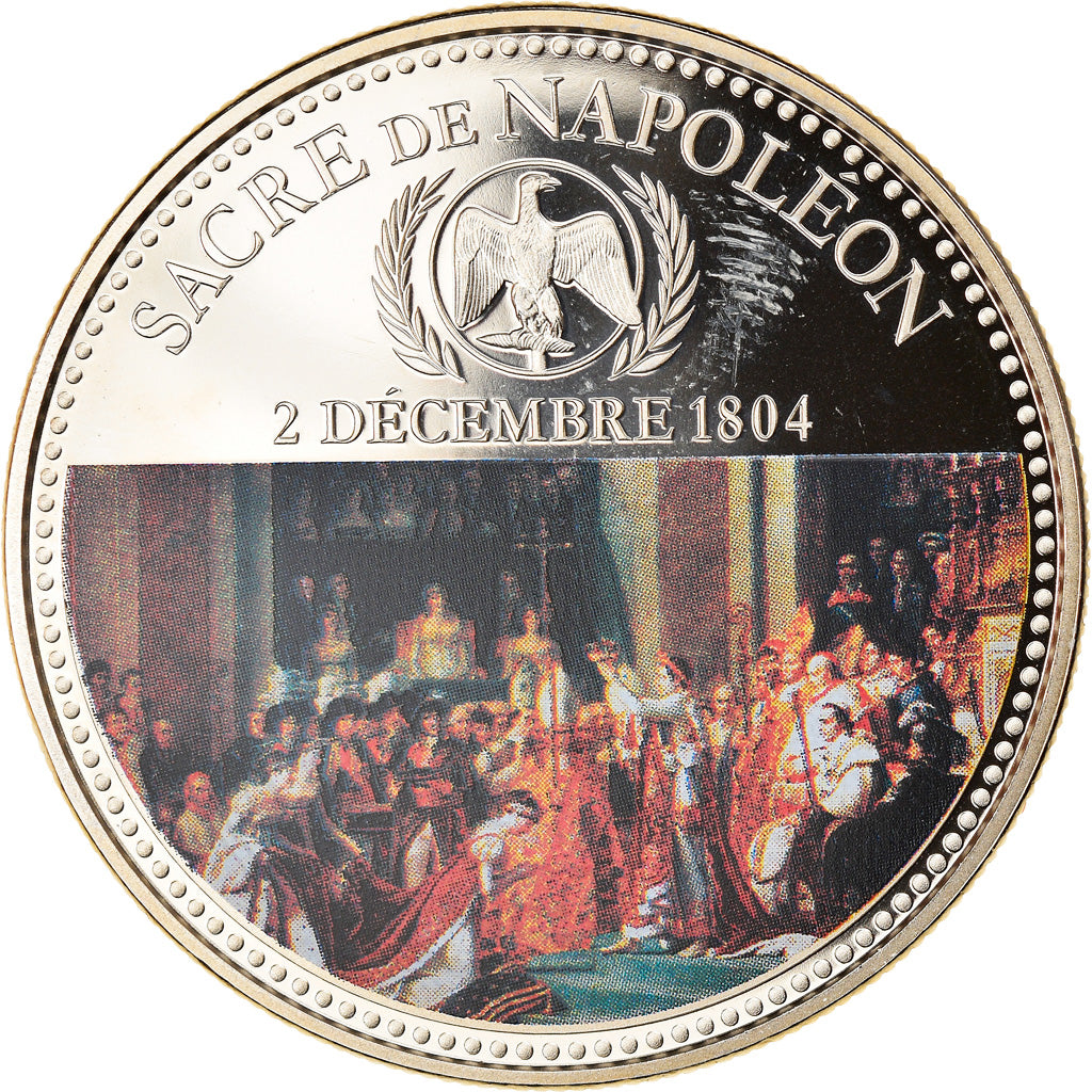 France, Medal, Le Sacre de Napoléon Bonaparte, History, MS(65-70)