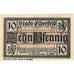Banknot, Niemcy, Elberfeld Stadt, 10 Pfennig, Texte, 1920, 1920-03-10, UNC(63)