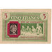Francia, Comité National, 5 Francs, EBC+