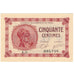 Francia, Paris, 50 Centimes, 1920, Chambre de Commerce, FDS, Pirot:97-10