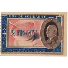 Francia, Secours National, 2 Francs, UNC