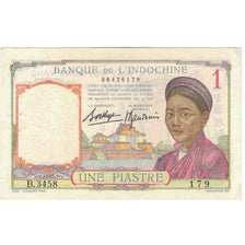 Banconote, INDOCINA FRANCESE, 1 Piastre, KM:54a, SPL