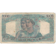 France, 1000 Francs, Minerve et Hercule, 1946, Y.177 60645, VF(20-25)
