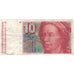 Banknote, Switzerland, 10 Franken, 1980, 1980, KM:53b, VF(30-35)