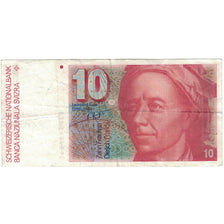 Geldschein, Schweiz, 10 Franken, 1980, 1980, KM:53b, SS
