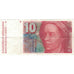 Banknote, Switzerland, 10 Franken, 1980, 1980, KM:53b, EF(40-45)