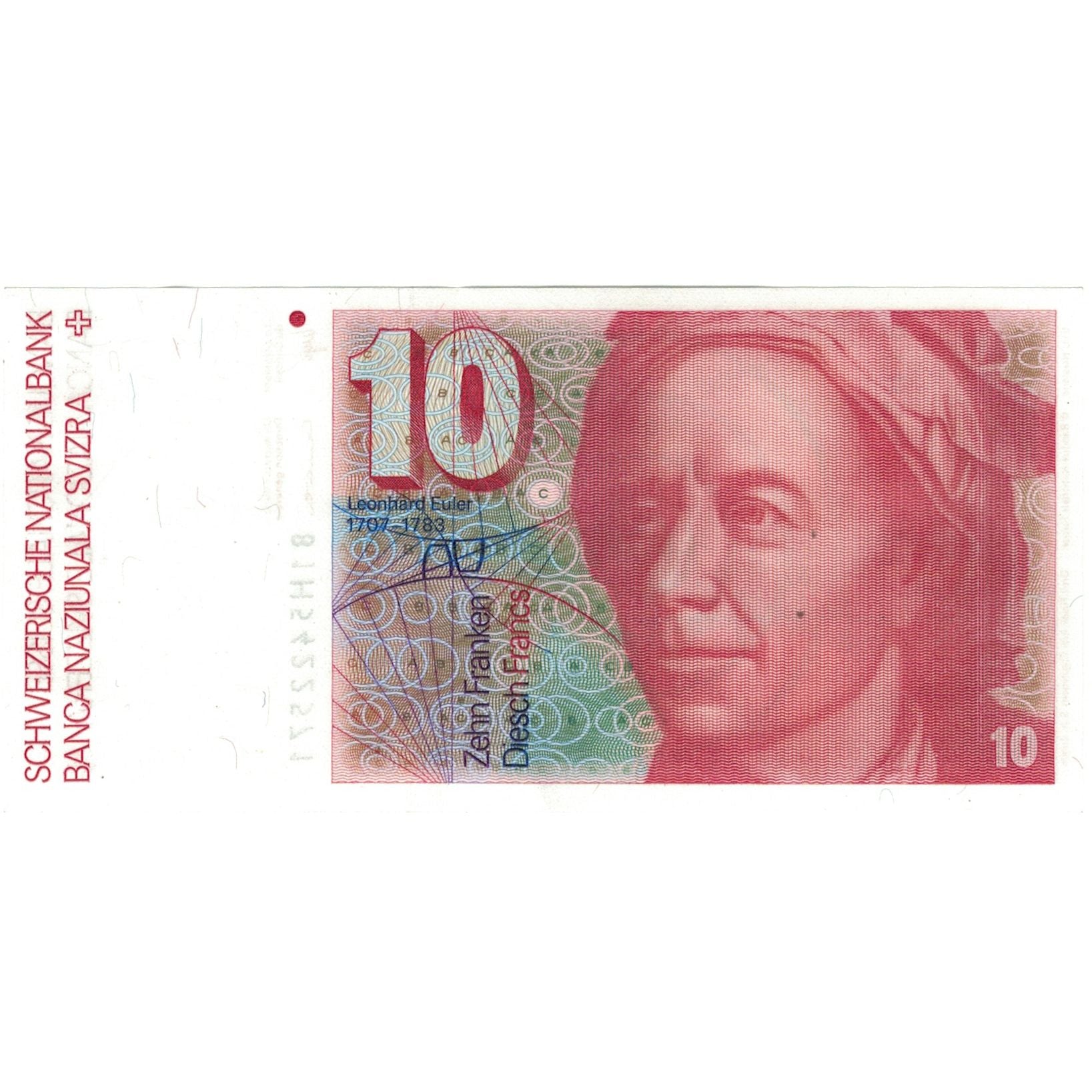 Banknote, Switzerland, 10 Franken, 1981, 1981, KM:53c, AU(55-58)