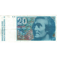 Billet, Suisse, 20 Franken, 1981, 1981, KM:55c, TTB+