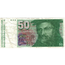 Banknote, Switzerland, 50 Franken, 1980, 1980, KM:56c, VF(30-35)
