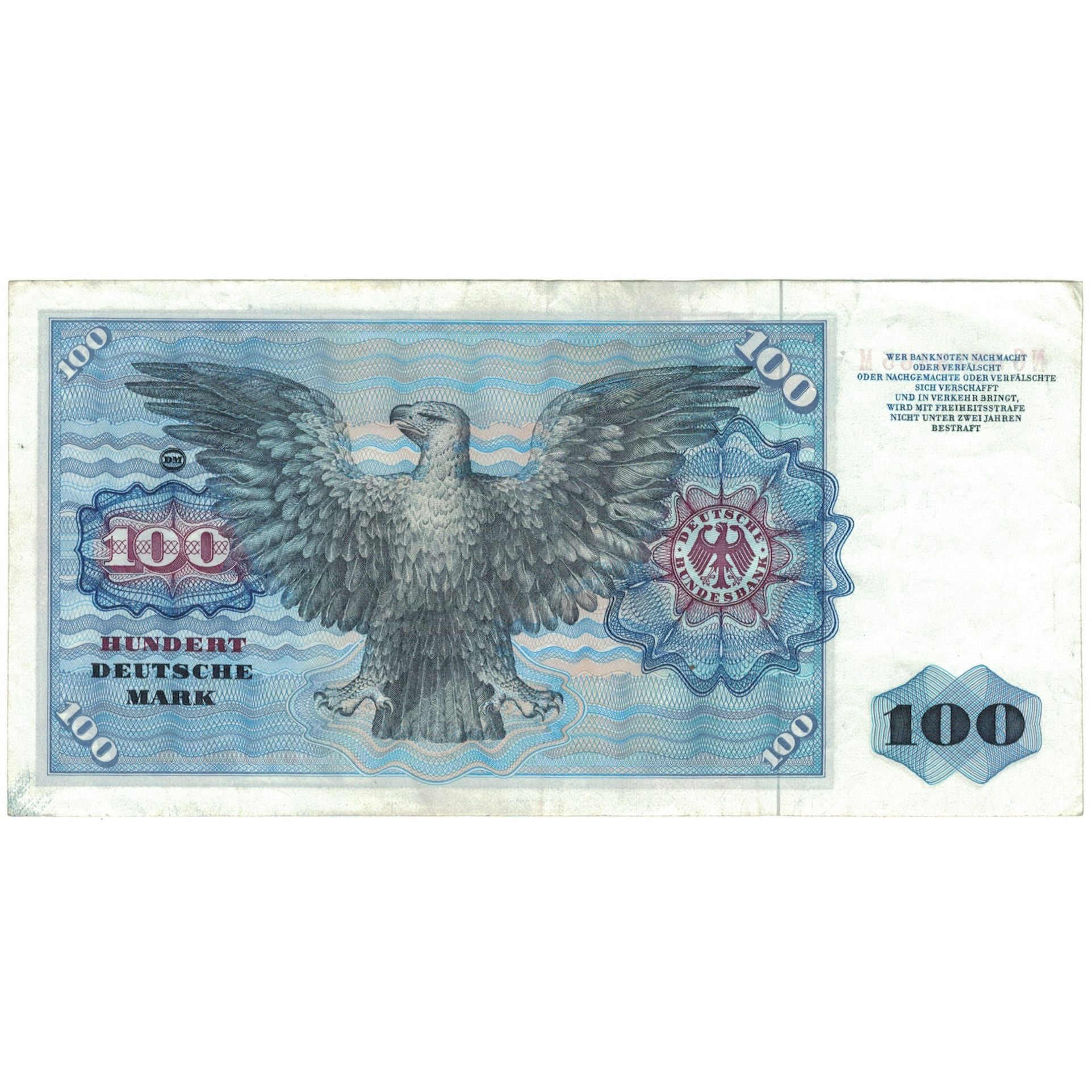 Banknote, GERMANY - FEDERAL REPUBLIC, 100 Deutsche Mark, 1977, 1977-06-01