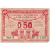 France, Caen et Honfleur, 50 Centimes, 1915-1920, VF(20-25), Pirot:34-12