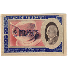 France, Bon de Solidarité, 2 Francs, 1941, UNC(63)