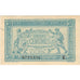 France, 50 Centimes, 1917-1919 Army Treasury, 0713624, AU(55-58)