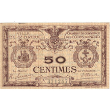 Frankreich, Saint-Brieuc, 50 Centimes, Chambre de Commerce, UNZ, Pirot:111-1