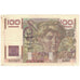França, 100 Francs, Jeune Paysan, 1954, B.583, VF(20-25), Fayette:28.41