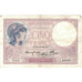 Frankrijk, 5 Francs, Violet, 1930, L.63047, TTB, Fayette:4.9, KM:72d