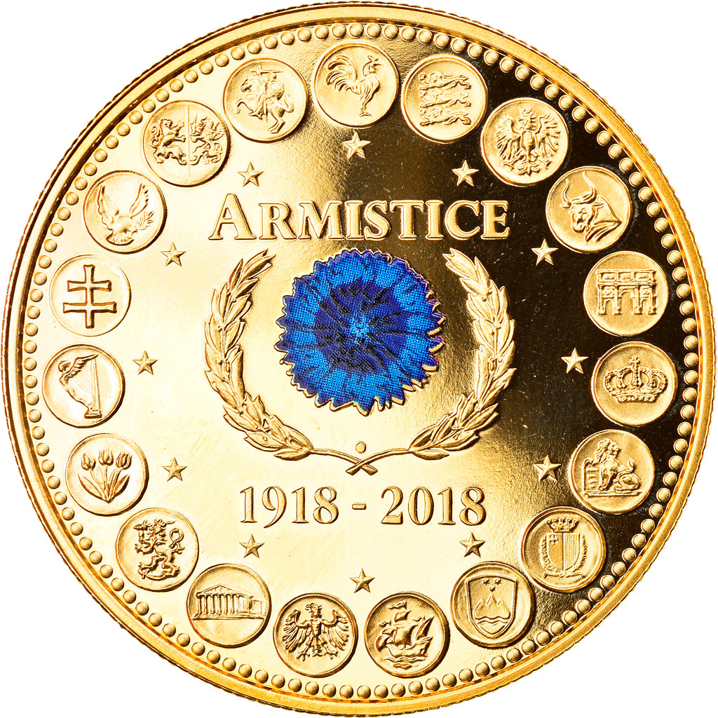 France, Medal, Centenaire de l'Armistice, Politics, Society, War, 2018