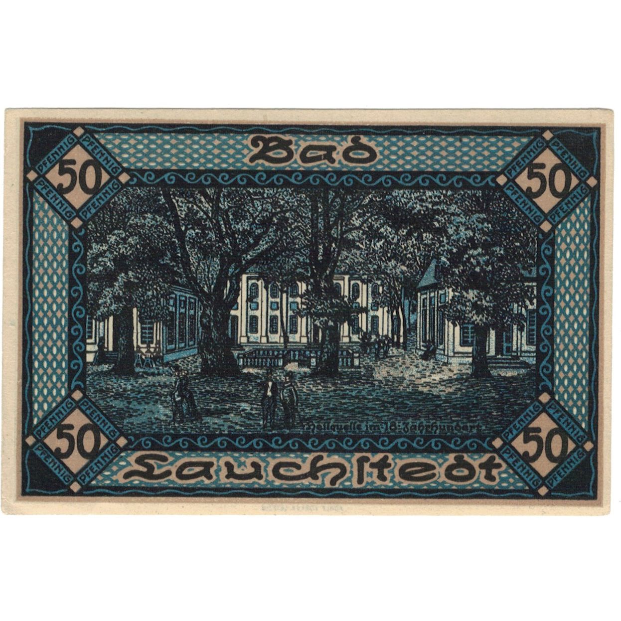 Banknote, Germany, 50 Pfennig, 1919, 1919, UNC(64)