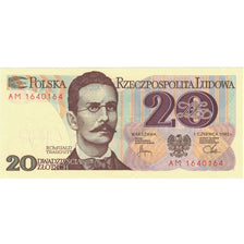 Banknote, Poland, 20 Zlotych, 1982, 1982-06-01, KM:149s, VF(20-25)