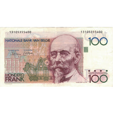 Biljet, België, 100 Francs, KM:142a, TTB+